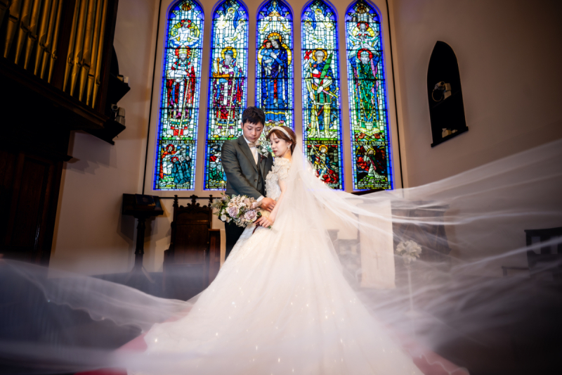 ウエディングフォトスタジオReiMei＋_チャペルで撮影できる