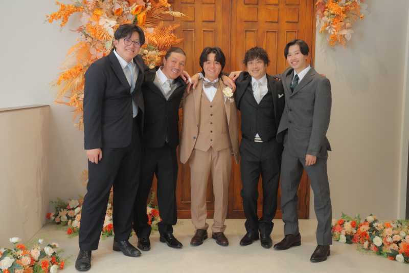 ウエディングフォトスタジオReiMei+_家族・友人を撮影に呼べる