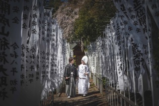 【好評につき延長決定】ロケーション和装1着プラン！ 白無垢or打掛・紋付袴、ヘアメイク、アクセサリー、ブーケ、データ100カット