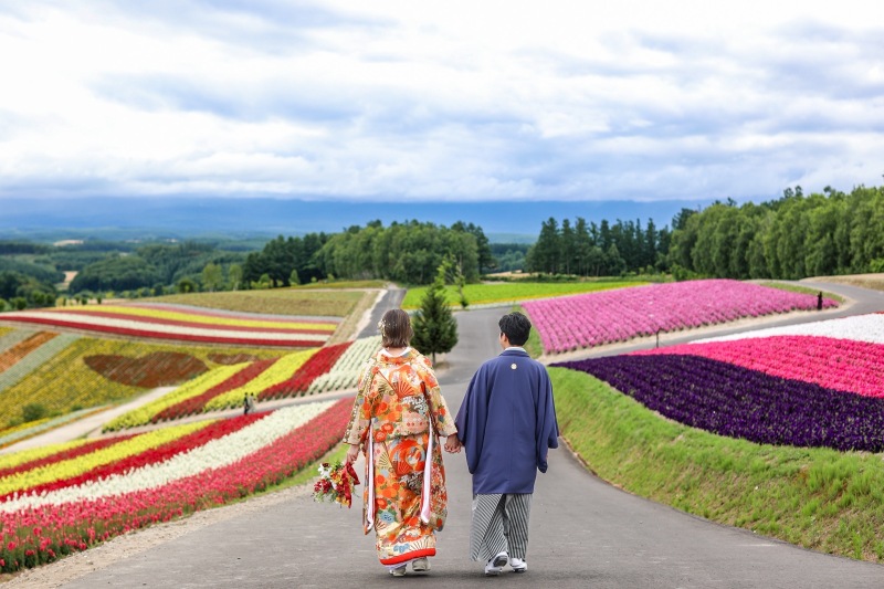 【北海道】和装ロケーション【美瑛・富良野周辺】200データphotobook30ページ付　2026年7月限定