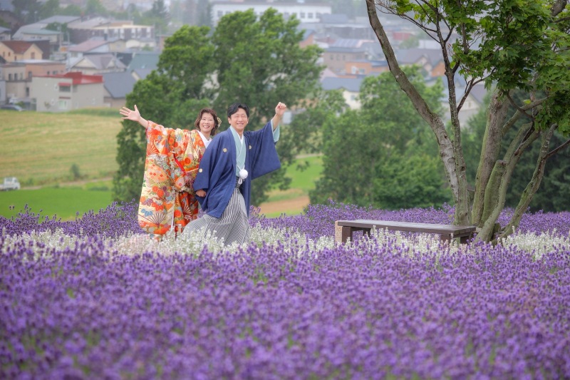 【北海道】和装ロケーション【美瑛・富良野周辺】200データphotobook30ページ付　2026年7月限定