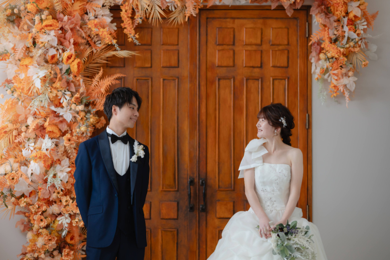 【～10/31申込限定20%オフ】】事前衣装試着OK！新築スタジオで叶える洋装2着贅沢フォトウェディング＜データ100カット付＞