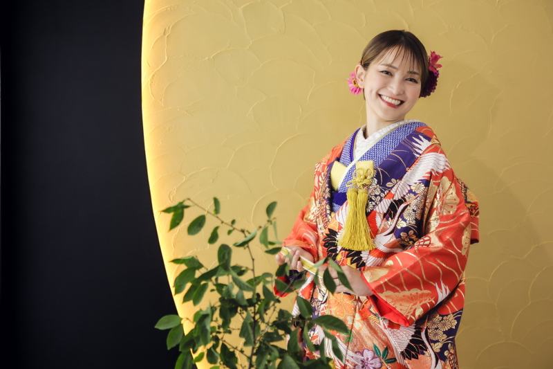 【~10/31来店限定20%OFF!】老舗呉服店が贈る本格和装!新築スタジオで”日本の美”をカタチに<データ50カット付>