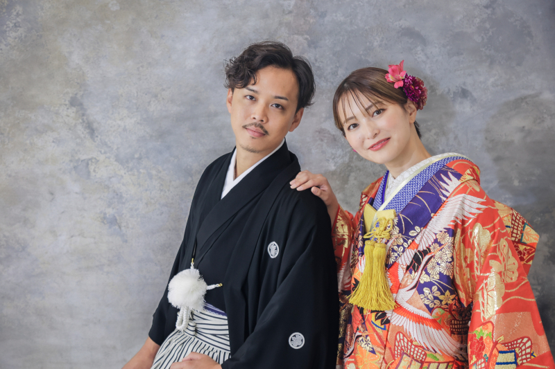 【よくばりプラン】洋装・和装2着スタジオ撮影プラン【データ100カットつき】