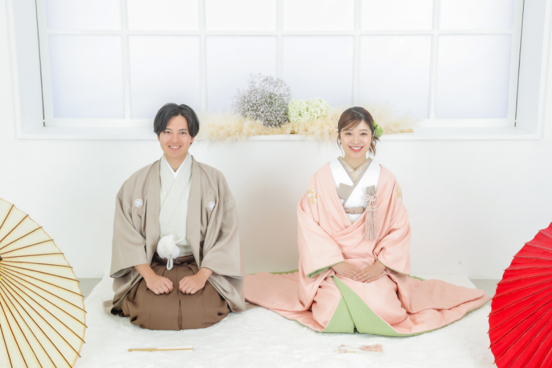 【~10/31来店限定20%OFF!】老舗呉服店が贈る本格和装!新築スタジオで”日本の美”をカタチに<データ50カット付>