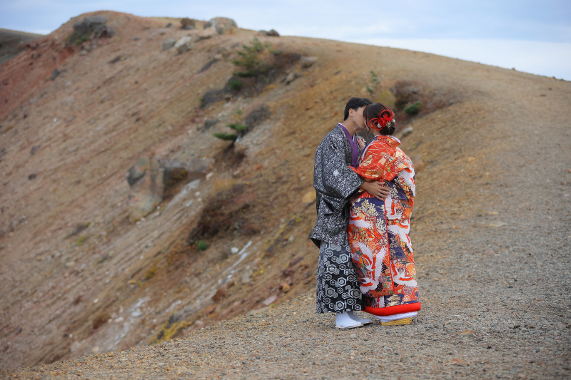 【浄土平・吾妻小富士・一切経山】和装1着ロケーション撮影プラン【データ100カットつき】