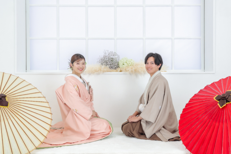 【~10/31来店限定20%OFF!】【よくばりプラン】洋装・和装スタジオ撮影プラン¥346500→277200【100データ】