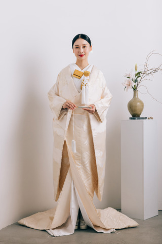 【UW02】鶴と紗綾形(掛下白)