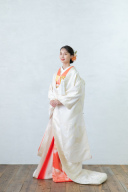 【UW02】鶴と紗綾形(掛下ピンク)