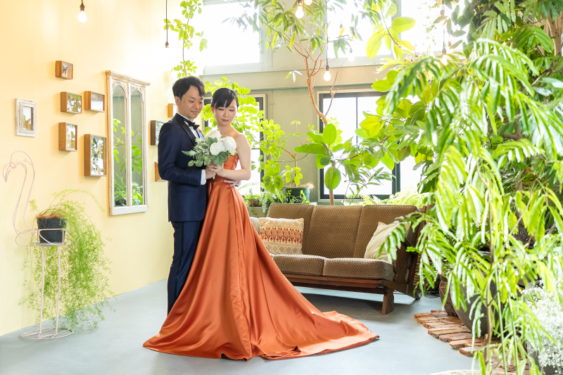 自然に囲まれて