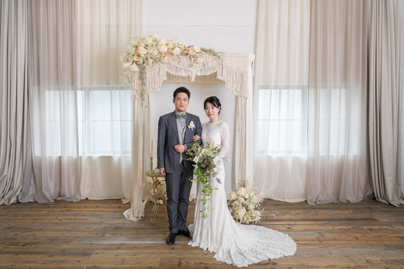 スタジオを移動してフォーマルショット