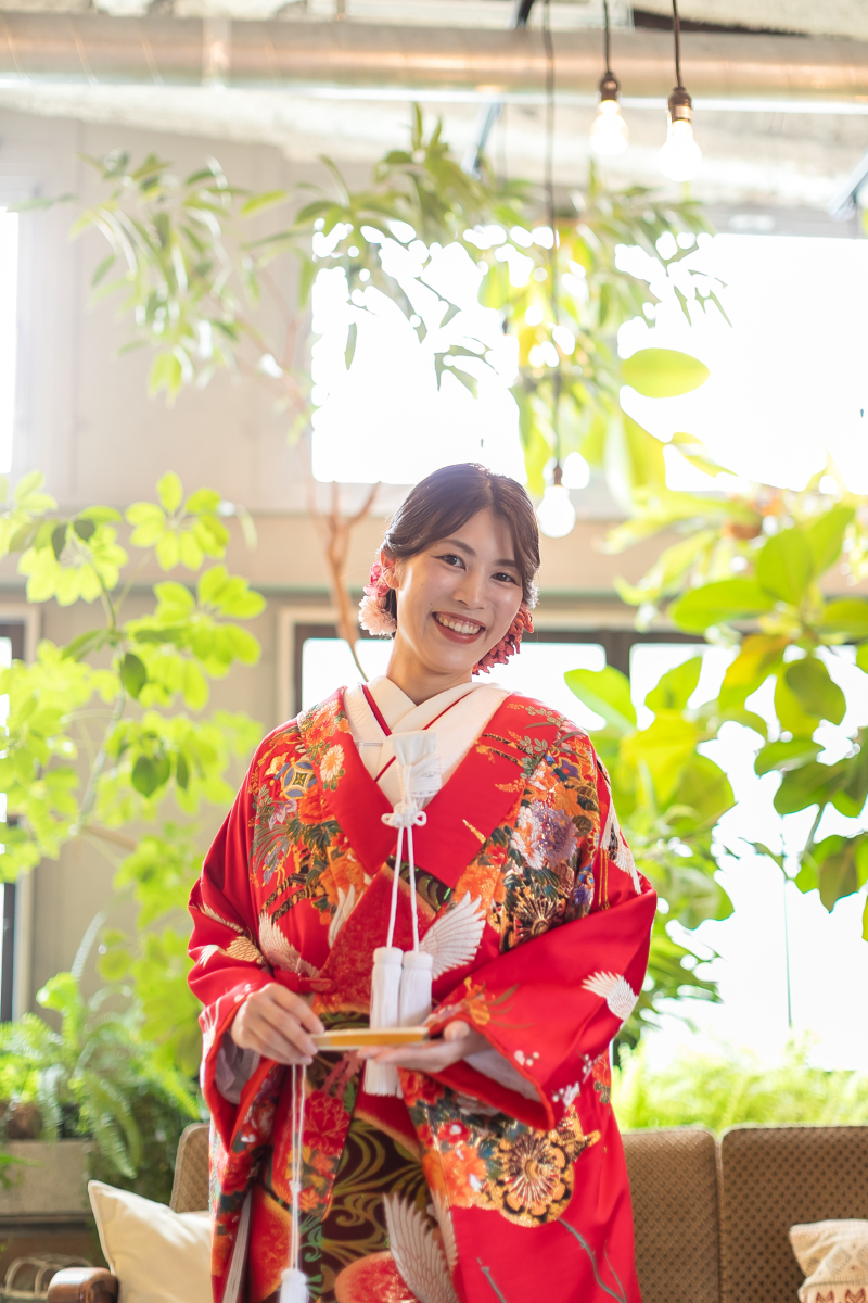 ご新婦様のソロショット