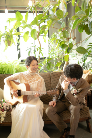 私たちらしい写真に。