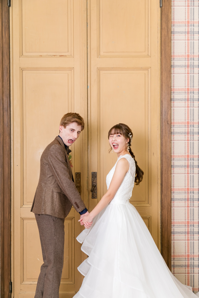 振り返りショット