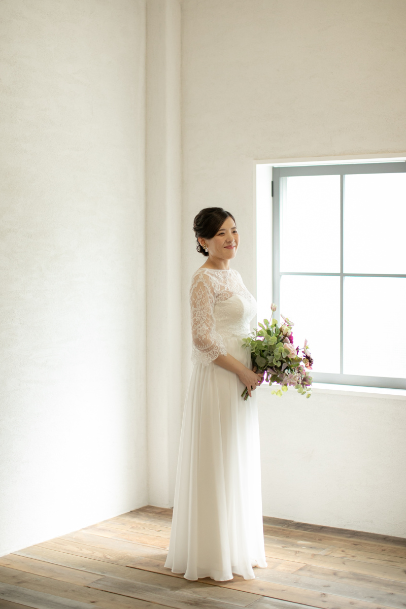 新婦様のソロショット!