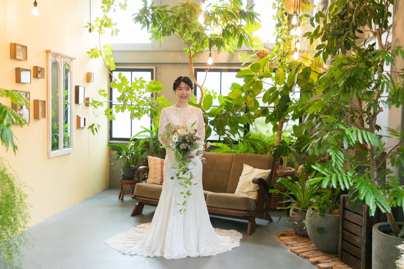 ご新婦様のソロショット