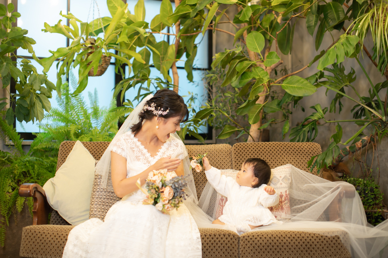 お花をどうぞ♡