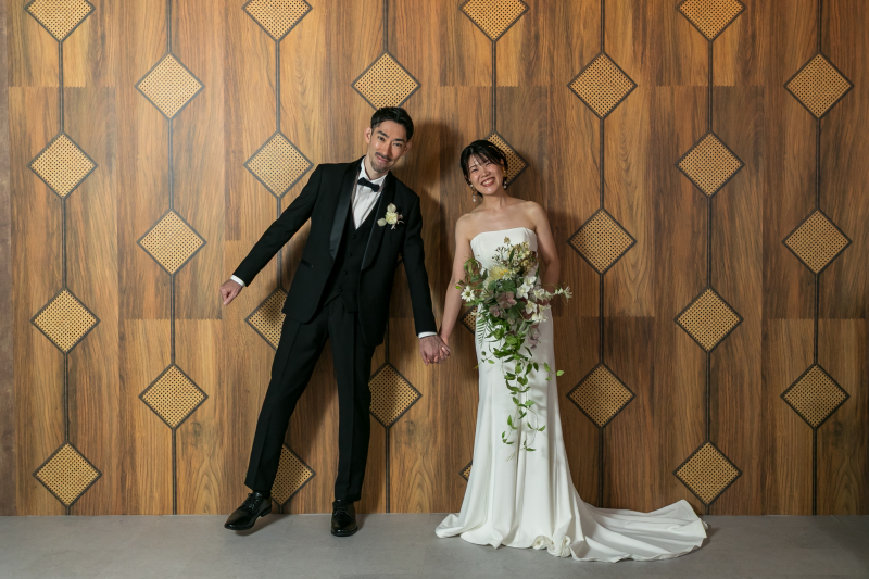 お茶目な新郎様