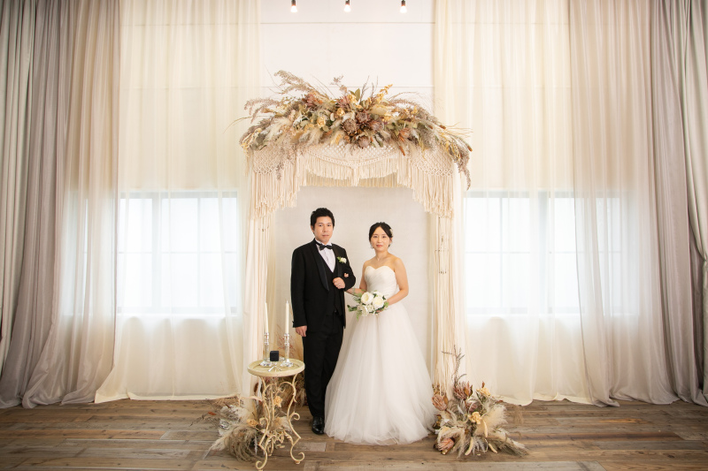 二人のセレモニー