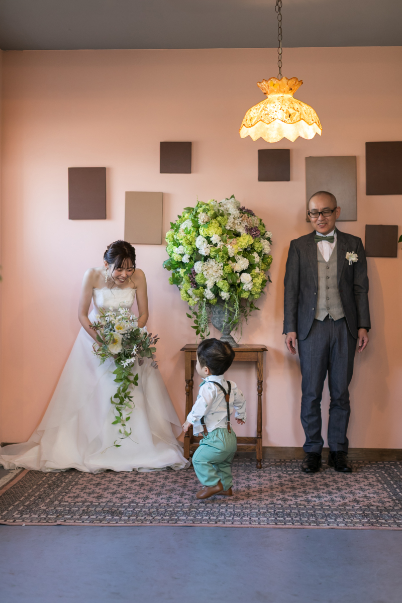 撮影の途中で乱入