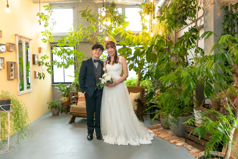 ドレスに着替えて後半スタート