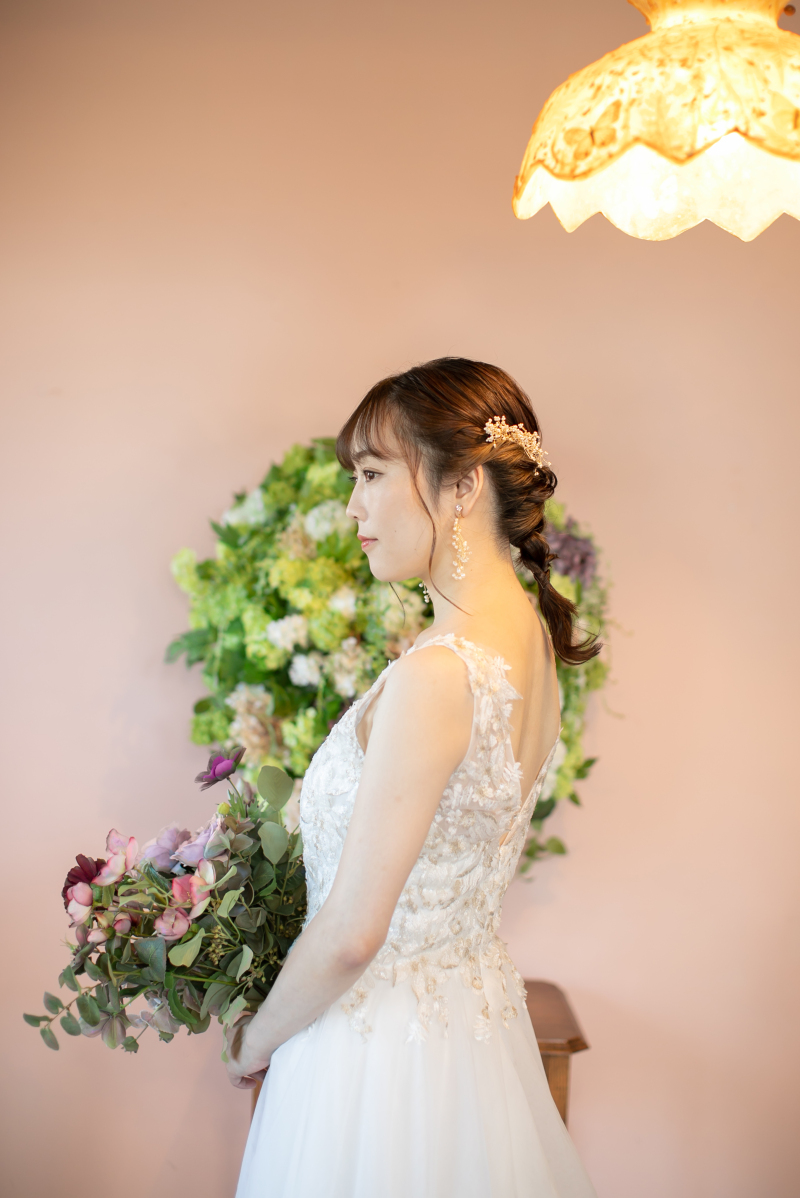 ご新婦様のソロショット♡