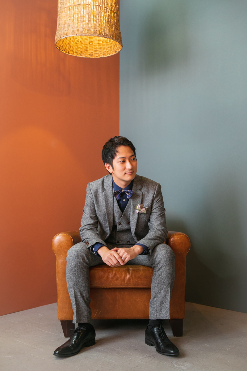 ダンディな雰囲気で