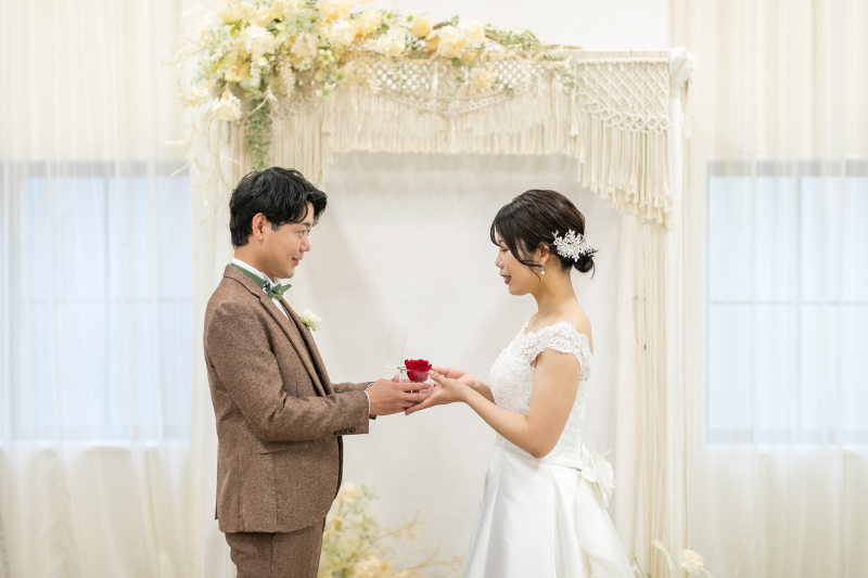 ご新郎様からのプレゼント