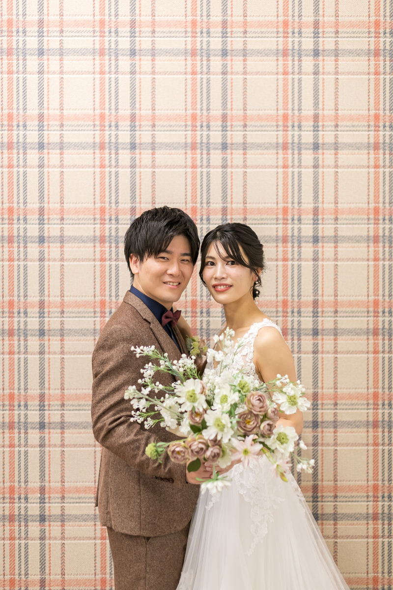 最後は可愛い背景で