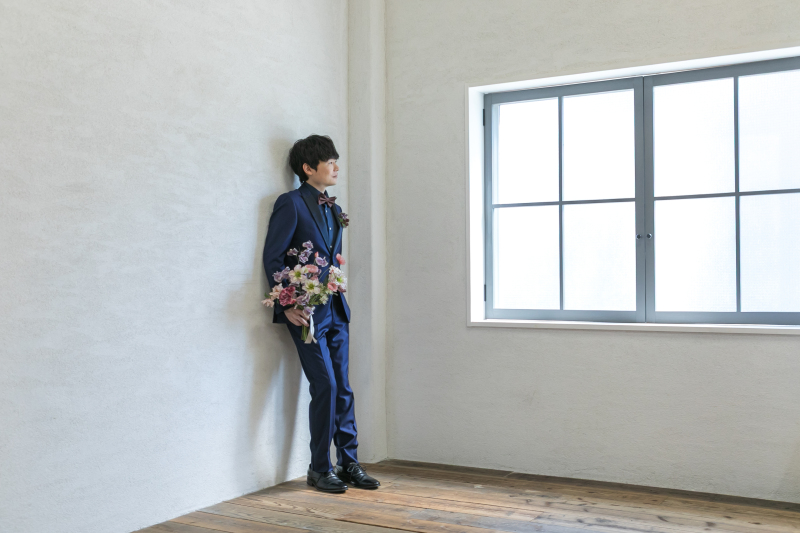 ご新婦様の衣装チェンジ中