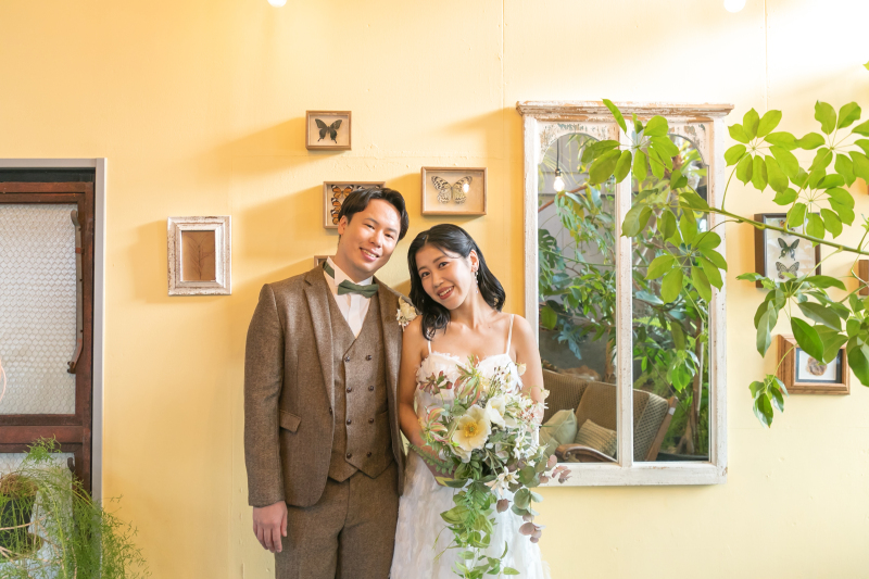 二人でシンプルに