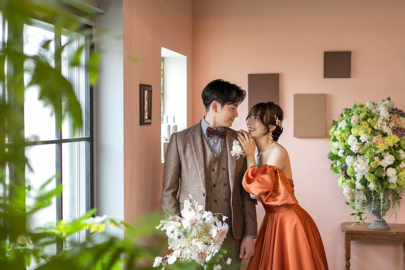 緊張気味のご新郎様