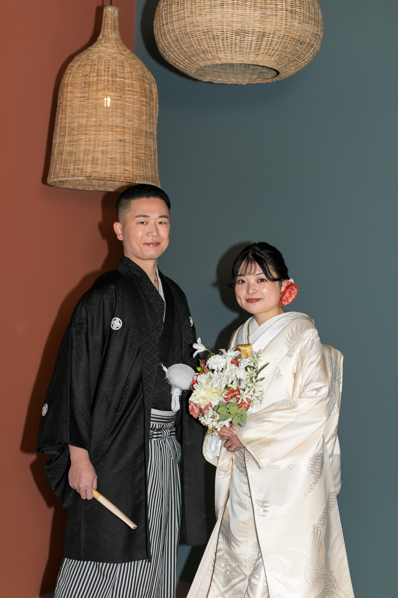 お二人での撮影スタート