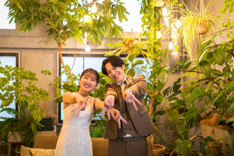 ユーモアあふれるお二人のギャルピ