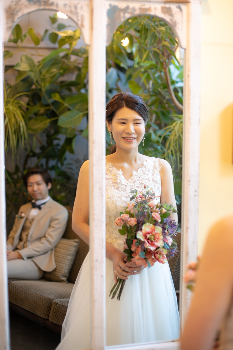 撮影前の最後のチェック