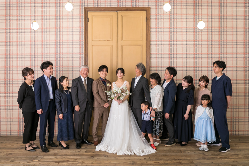 みんなに祝福されて