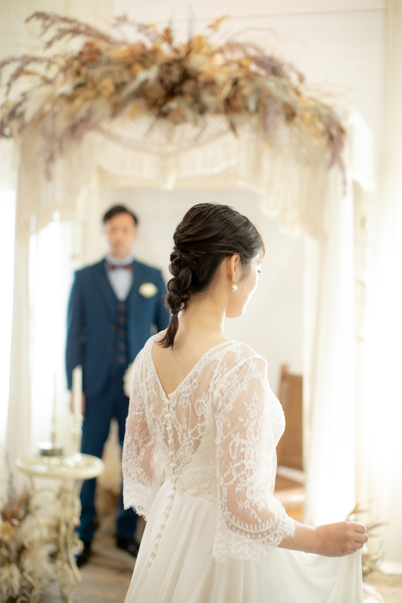 優しく見守られながら