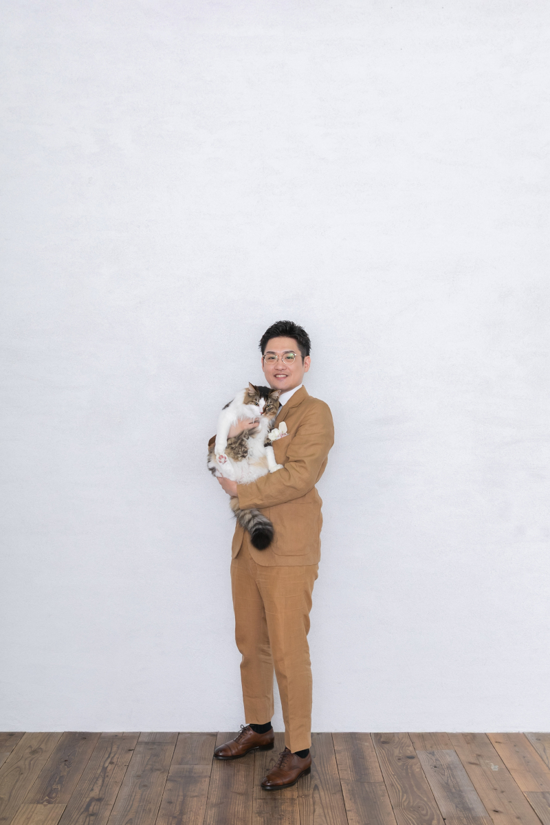 ご新郎様もお衣装チェンジ