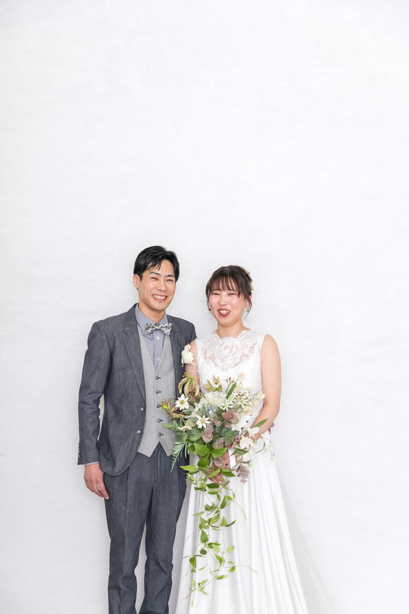 お二人らしく楽しく撮影