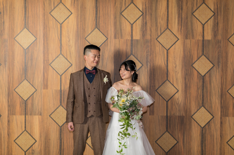 ドレスに着替えて