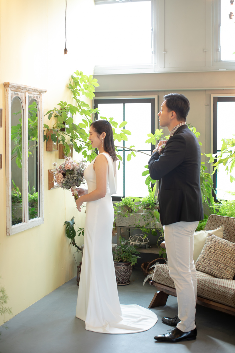 まずはお支度から。