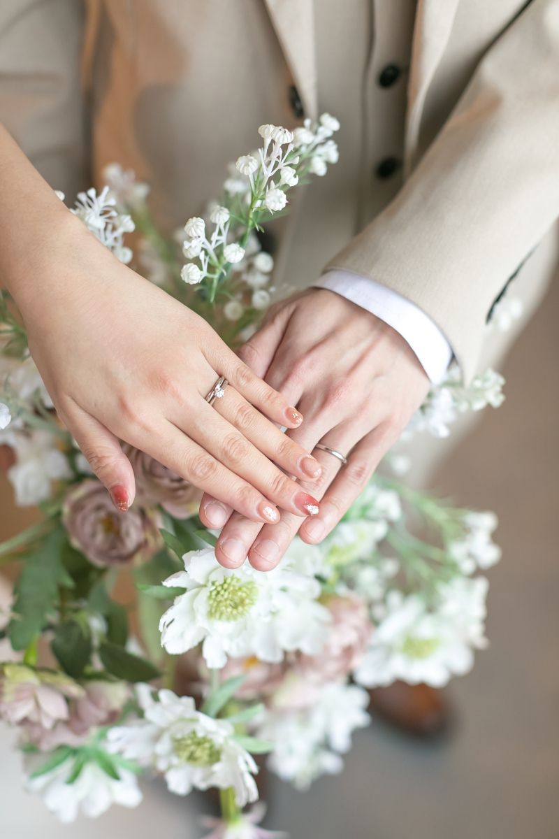 最後はお手元ショット