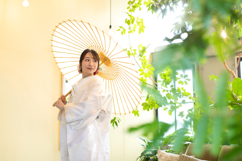 ご新婦様のソロショットも