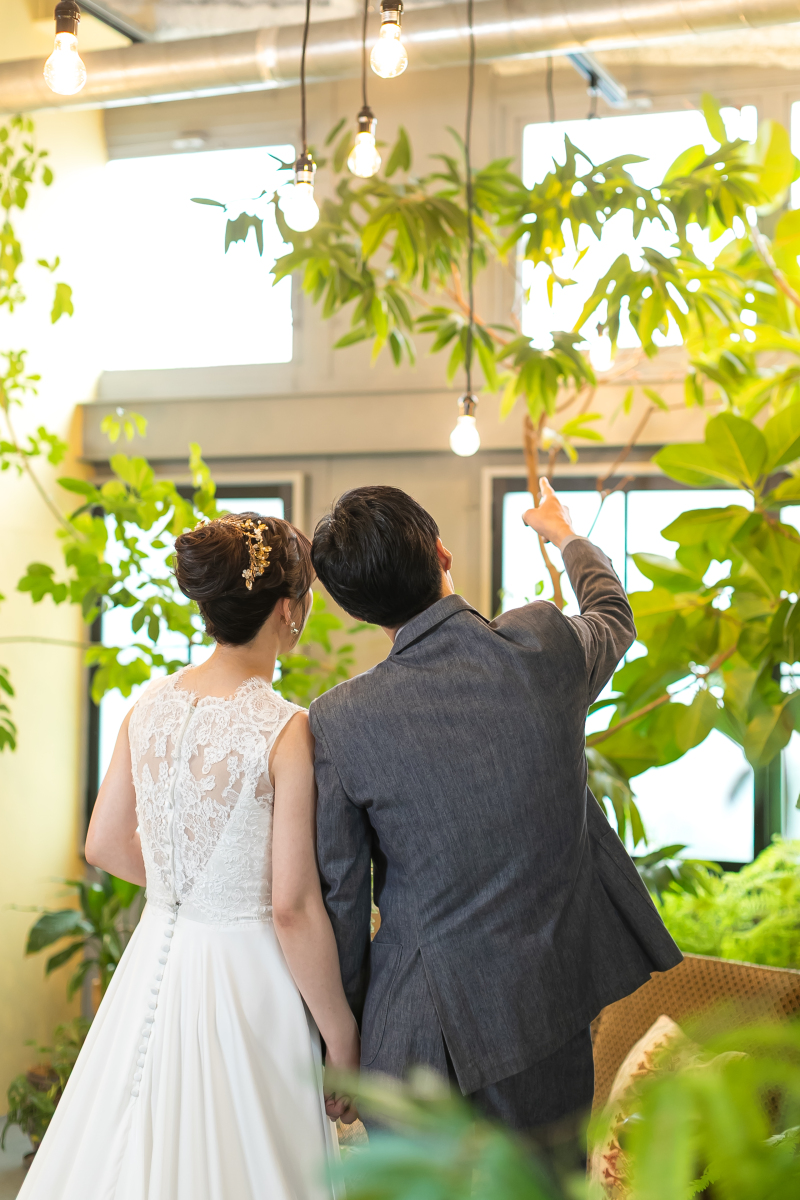 グリーンの背景で