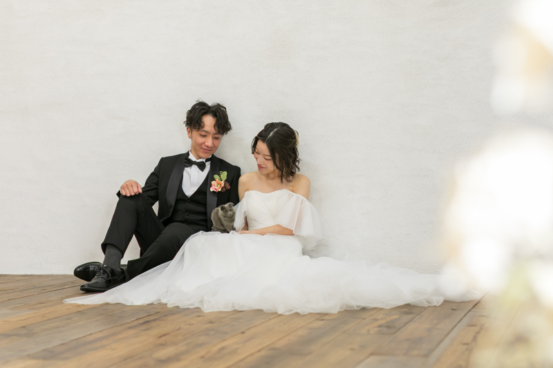 お二人の自然な感じ