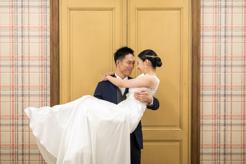 お姫様抱っこで