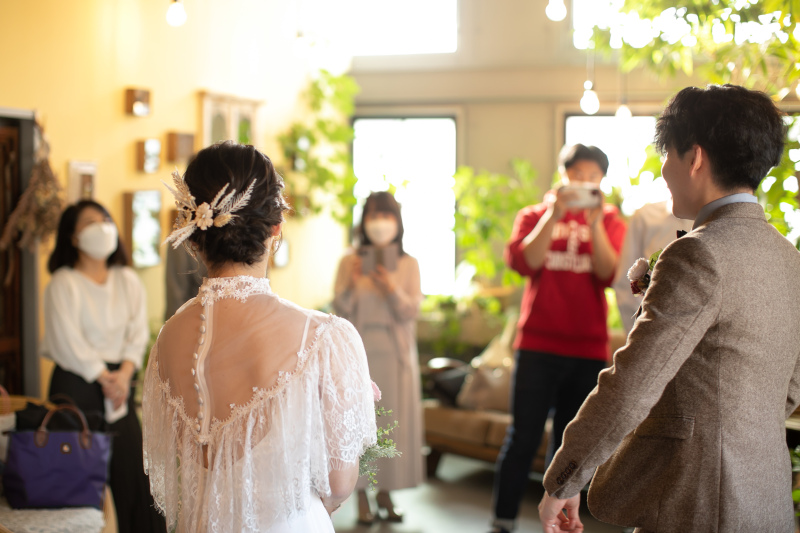 家族みんなに囲まれて。