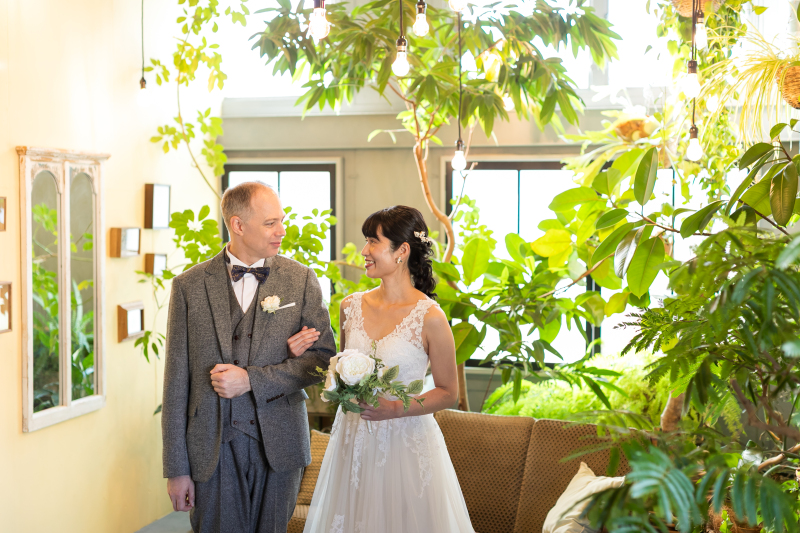 自然と溢れる笑顔