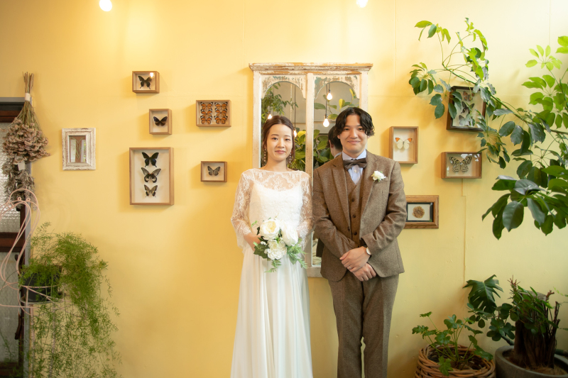 ナチュラルな感じが素敵でした。