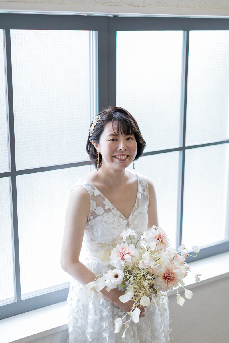 お色直しごのソロショット